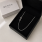 S925 Box Chain Sparkly — Image 1
