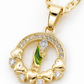 San Judas Necklace 14KGold Plated With Figaro Chain 3, 5MM in 22 Inches in 14K Gold Plated No Tarnish