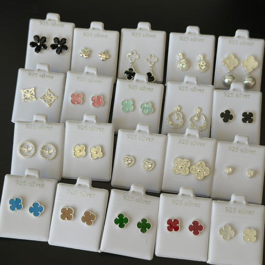 Bundle 20 Earrings Silver 925