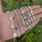 7 Pcs Bundle Bracelet Silver