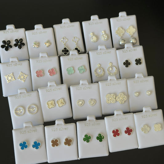 Bundle 20 Earrings Silver 925