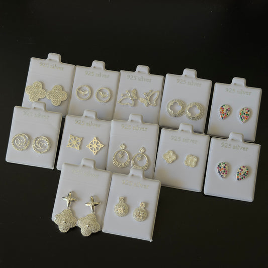 Bundle 12 Pairs of Earrings
