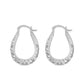 Earring Arracadas Triba Medium Hoop Design
