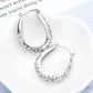 Earring Arracadas Triba Medium Hoop Design