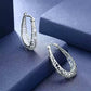 Earring Arracadas Triba Medium Hoop Design
