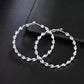 S925 Earrings Big And Cute hoops For her, No Tarnish in Silver 925 Plated