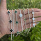 7 Pcs Bundle Bracelet Silver