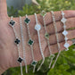 7 Pcs Bundle Bracelet Silver