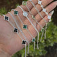 7 Pcs Bundle Bracelet Silver