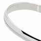 Silver Plain Polished Round Bangle — Close-up detail
